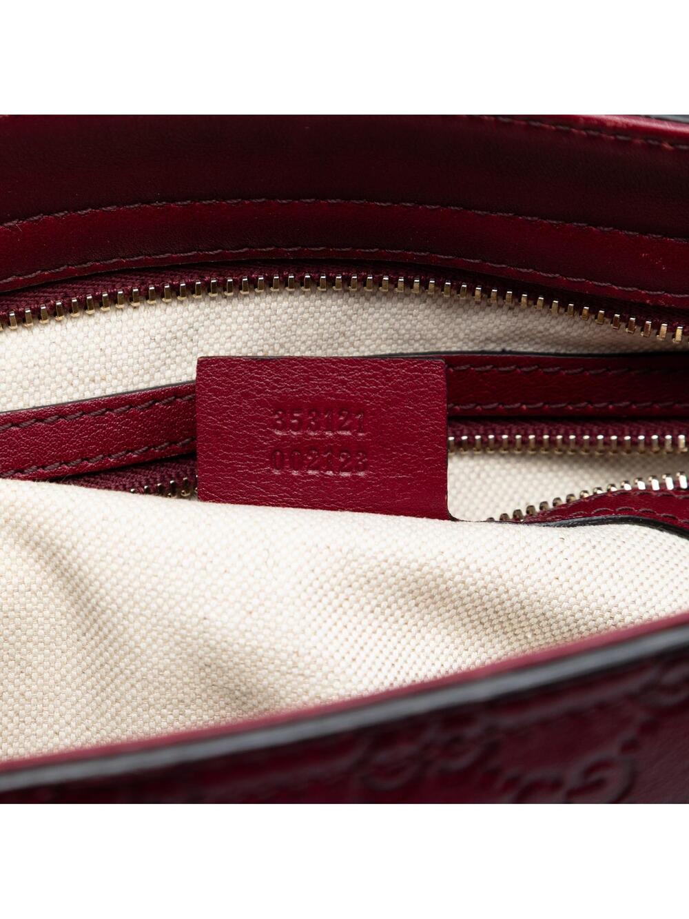 Gucci Small Ssima Bree Satchel Pre- #288509G70B - Picture 6 of 7
